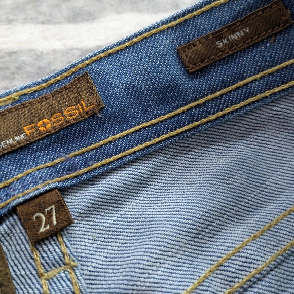 Fossil Skinny Jeans Size 27 - Picture 7 of 12